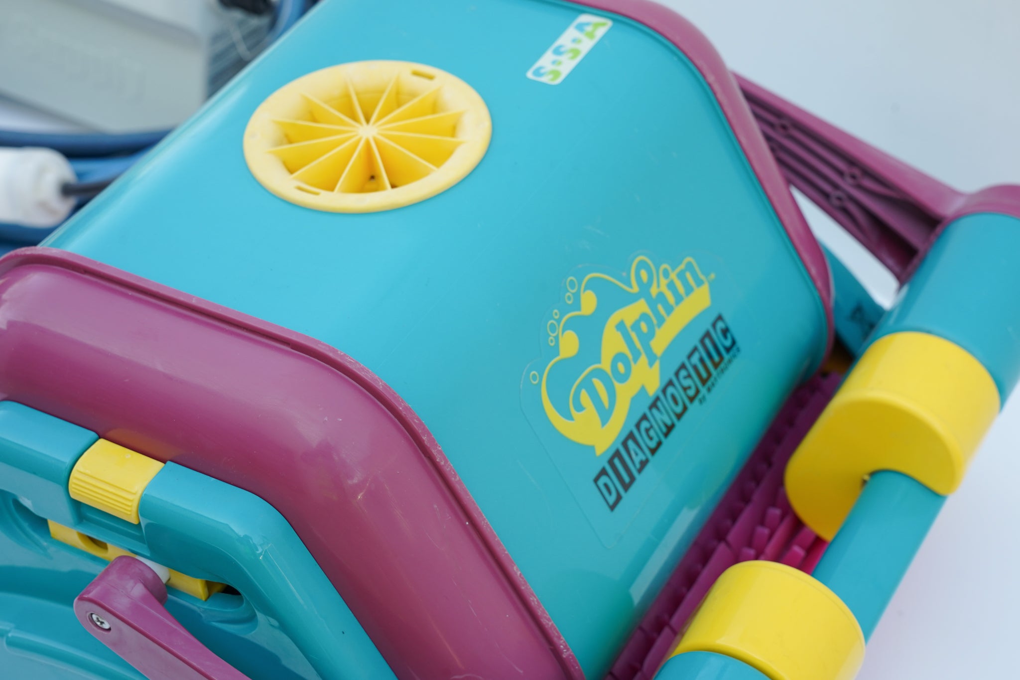 Robot piscine Dolphin Diagnostic