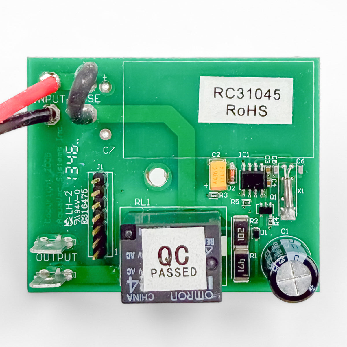 Carte Électronique Alimentation Centrale Robot Piscine Hayward - RC31045 - Usagée, Garantie 12 Mois