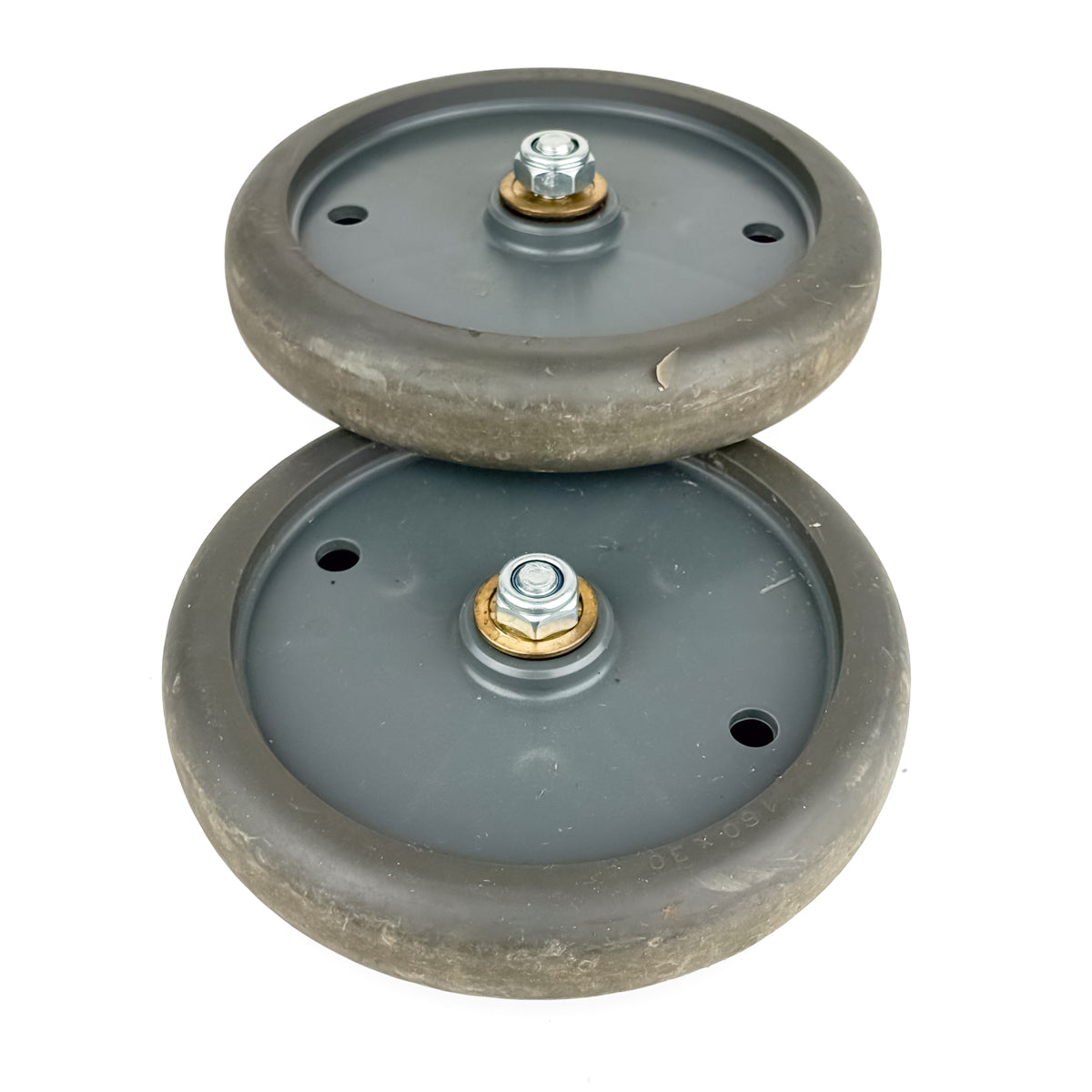 Coppia Ruote Lavapavimenti Comac Vispa XS / Fimap Genie XS - 439343 + Coperchi 439345 | Usato