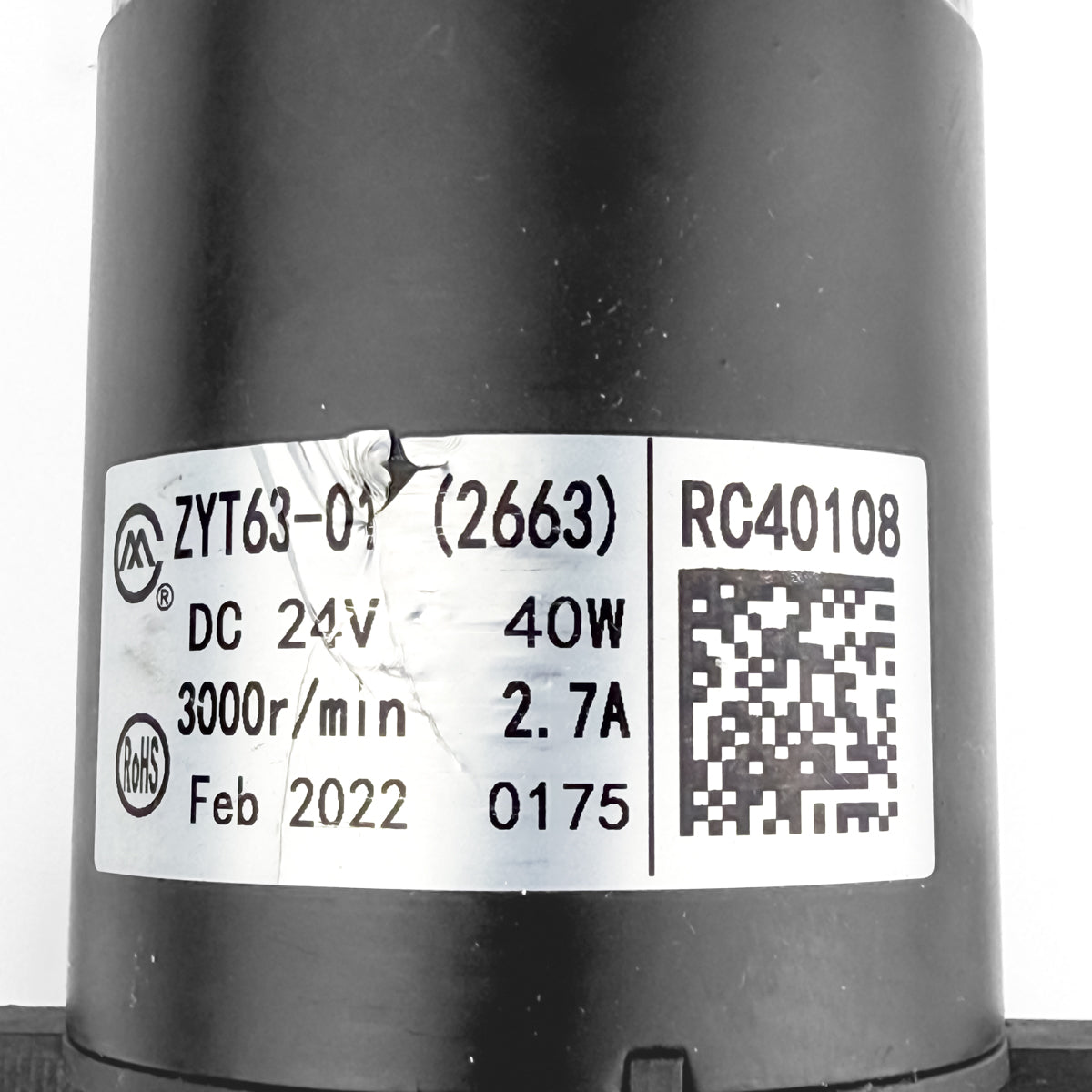 Moteur de pompe d’aspiration pour robot de piscine Hayward ZYT63-01 - Occasion (garantie 12 mois)