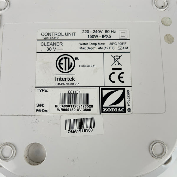 Alimentation Robot Piscine Zodiac Vortex OV / GV / AV - R0637400 - EC1101 - Occasion (Garantie 12 mois)