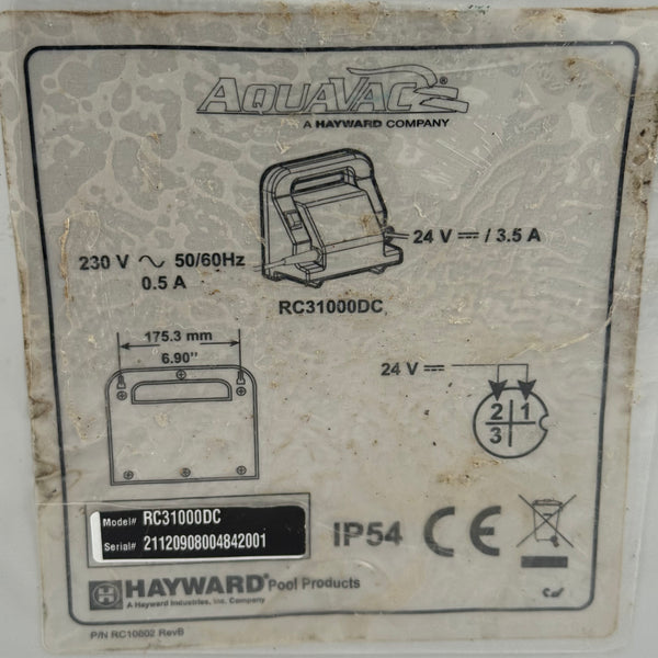 Alimentation Robot Piscine Hayward Aquavac RC31000DC - Occasion (Garantie 12 mois)