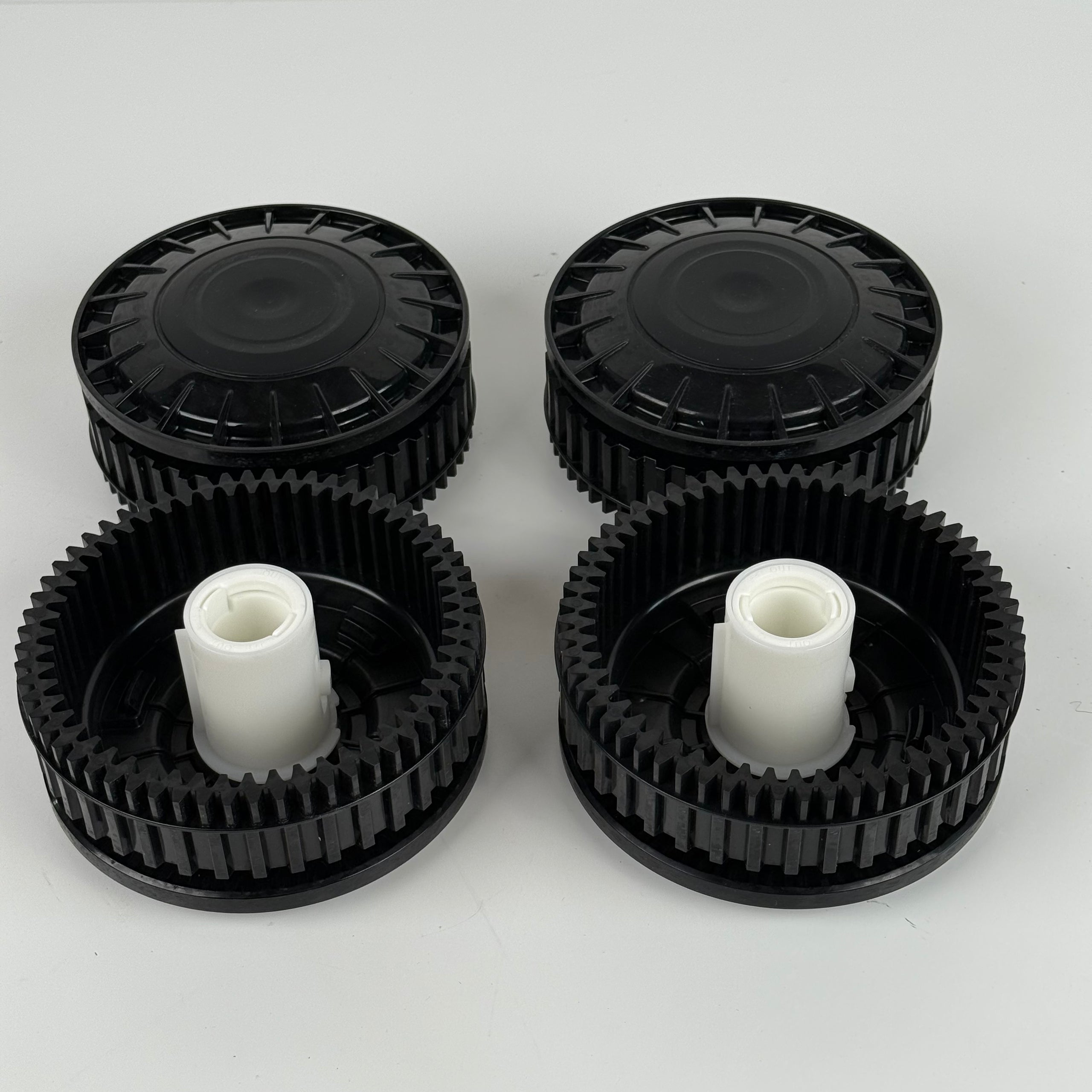 Set of 4 Used Wheels for Zodiac Voyager / XA / Cnx Pool Robot R0897300 - Certified Used