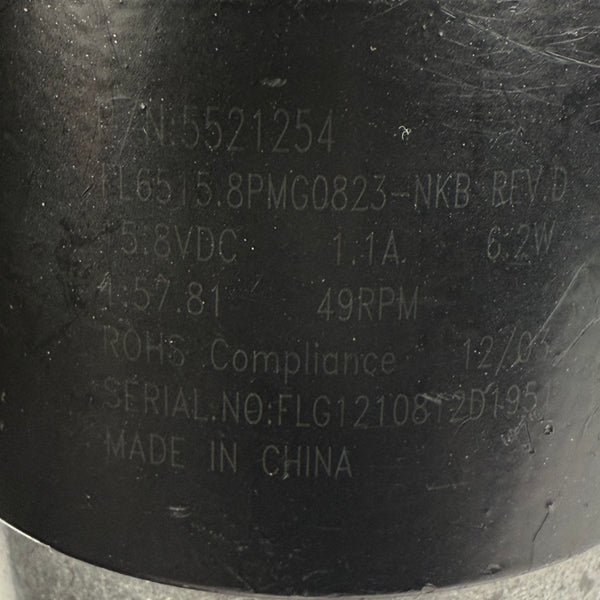 Drive Motor for Dolphin Maytronics Pool Robot 5521254 REV.D - Used (12 Month Warranty)