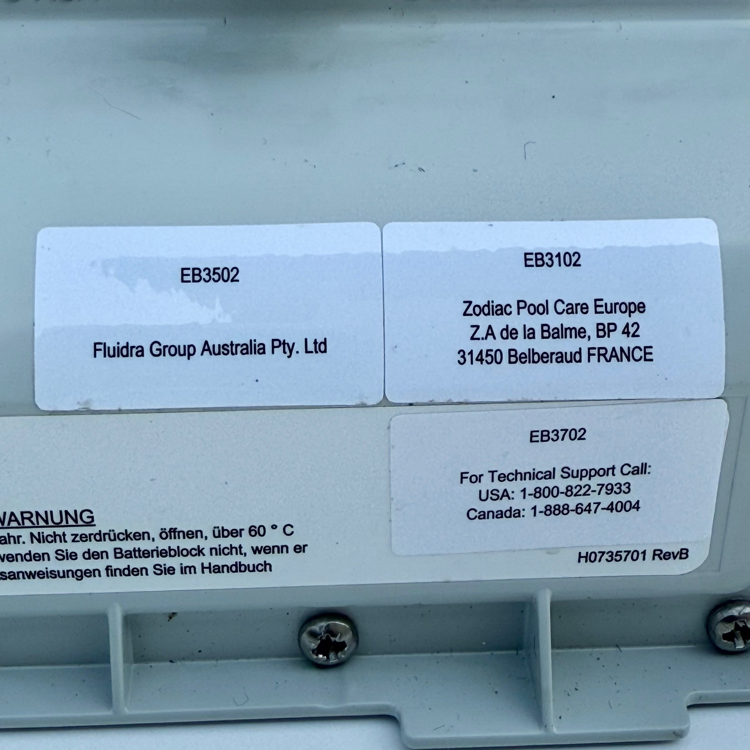 Batteria Robot Piscina Zodiac Freerider / CNX-Li / XA-Li - R0972000 - R0972800