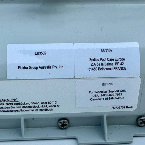 Batteria Robot Piscina Zodiac Freerider / CNX-Li / XA-Li - R0972000 - R0972800