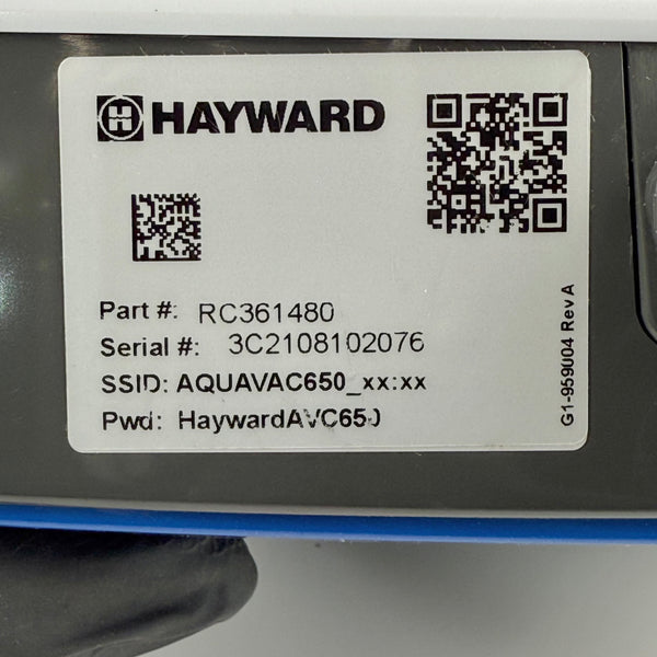 Control Unit Power Supply Pool Robot Hayward Aquavac RC361480 - Refurbished (12-month warranty)
