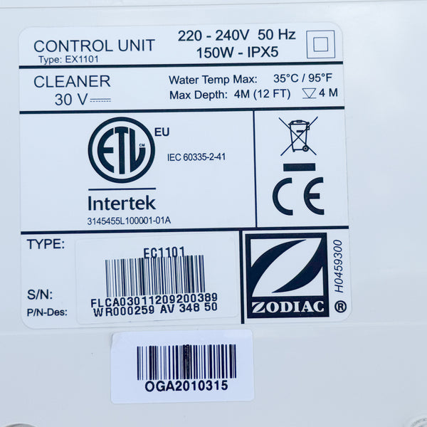 Alimentation Robot Piscine Zodiac Vortex OV GV RV FR AV - R0713300 Occasion - Garantie 12 mois