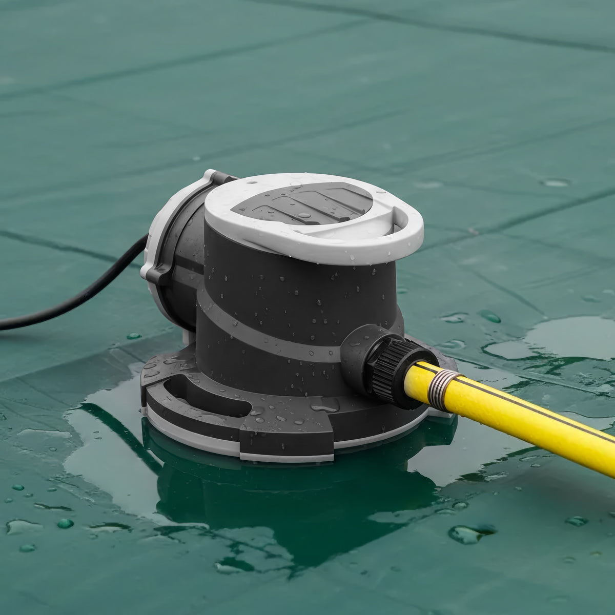 Pompe vidange bâche piscine GLONG D-COVER S Automatique / Manuelle, 0,6 HP – 7.000 l/h