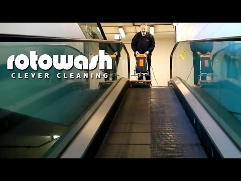 Rental of Professional Machines for Escalator Cleaning